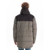 EMERSON ΑΝΔΡΙΚΟ ΜΠΟΥΦΑΝ PUFFER ΜΕ ΚΟΥΚΟΥΛΑ 242.EM10.68 OLIVE/BLACK 2