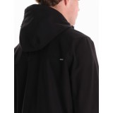 EMERSON ΑΝΔΡΙΚΟ ΜΠΟΥΦΑΝ BONDED BOMBER ΜΕ ΚΟΥΚΟΥΛΑ 242.EM11.65 Black 4