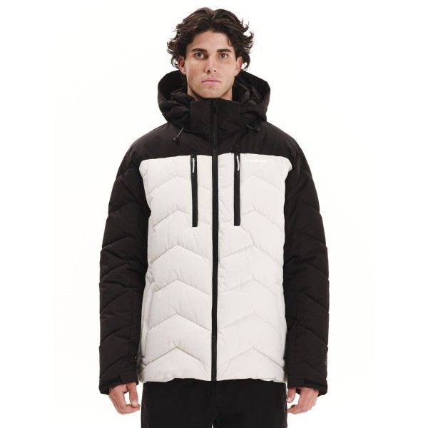 EMERSON ΑΝΔΡΙΚΟ ΜΠΟΥΦΑΝ PUFFER ΜΕ ΑΠΟΣΠΩΜΕΝΗ ΚΟΥΚΟΥΛΑ 252.EM10.23 CLAY GREY/BLACK
