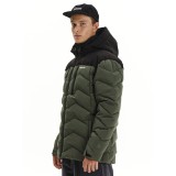 EMERSON ΑΝΔΡΙΚΟ ΜΠΟΥΦΑΝ PUFFER ΜΕ ΑΠΟΣΠΩΜΕΝΗ ΚΟΥΚΟΥΛΑ 252.EM10.23 PINE OLIVE/BLACK 2