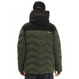 EMERSON ΑΝΔΡΙΚΟ ΜΠΟΥΦΑΝ PUFFER ΜΕ ΑΠΟΣΠΩΜΕΝΗ ΚΟΥΚΟΥΛΑ 252.EM10.23 PINE OLIVE/BLACK 3