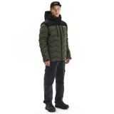 EMERSON ΑΝΔΡΙΚΟ ΜΠΟΥΦΑΝ PUFFER ΜΕ ΑΠΟΣΠΩΜΕΝΗ ΚΟΥΚΟΥΛΑ 252.EM10.23 PINE OLIVE/BLACK 4