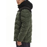 EMERSON ΑΝΔΡΙΚΟ ΜΠΟΥΦΑΝ PUFFER ΜΕ ΑΠΟΣΠΩΜΕΝΗ ΚΟΥΚΟΥΛΑ 252.EM10.23 PINE OLIVE/BLACK 5