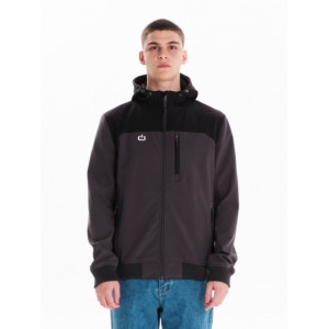 EMERSON ΑΝΔΡΙΚΟ ΜΠΟΥΦΑΝ BONDED ΜΕ ΚΟΥΚΟΥΛΑ 242.EM11.10 D.GREY/BLACK