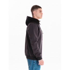 EMERSON ΑΝΔΡΙΚΟ ΜΠΟΥΦΑΝ BONDED ΜΕ ΚΟΥΚΟΥΛΑ 242.EM11.10 D.GREY/BLACK