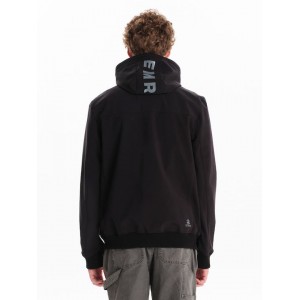 EMERSON ΑΝΔΡΙΚΟ ΜΠΟΥΦΑΝ BONDED ΜΕ ΚΟΥΚΟΥΛΑ 242.EM11.10 Black