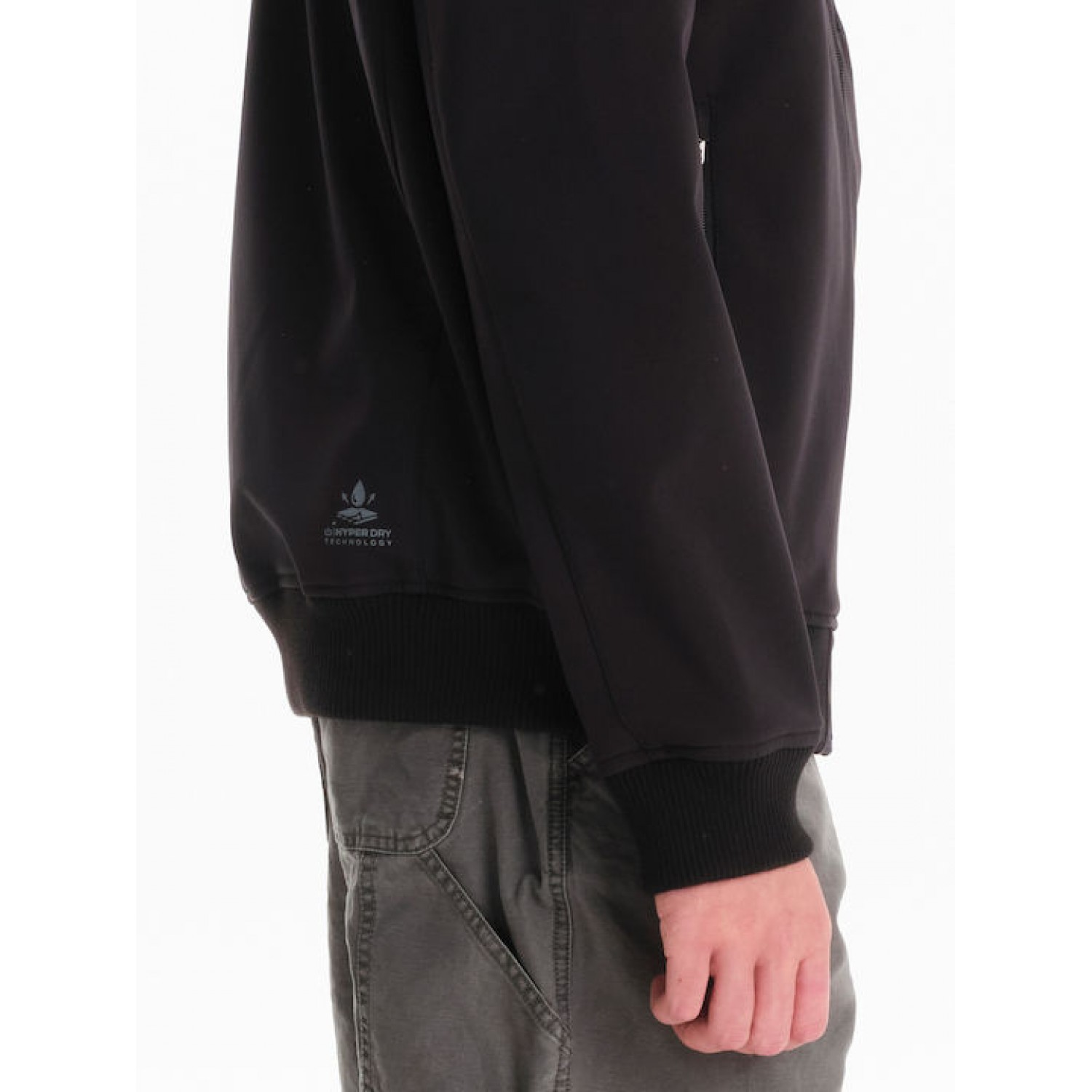 EMERSON ΑΝΔΡΙΚΟ ΜΠΟΥΦΑΝ BONDED ΜΕ ΚΟΥΚΟΥΛΑ 242.EM11.10 Black