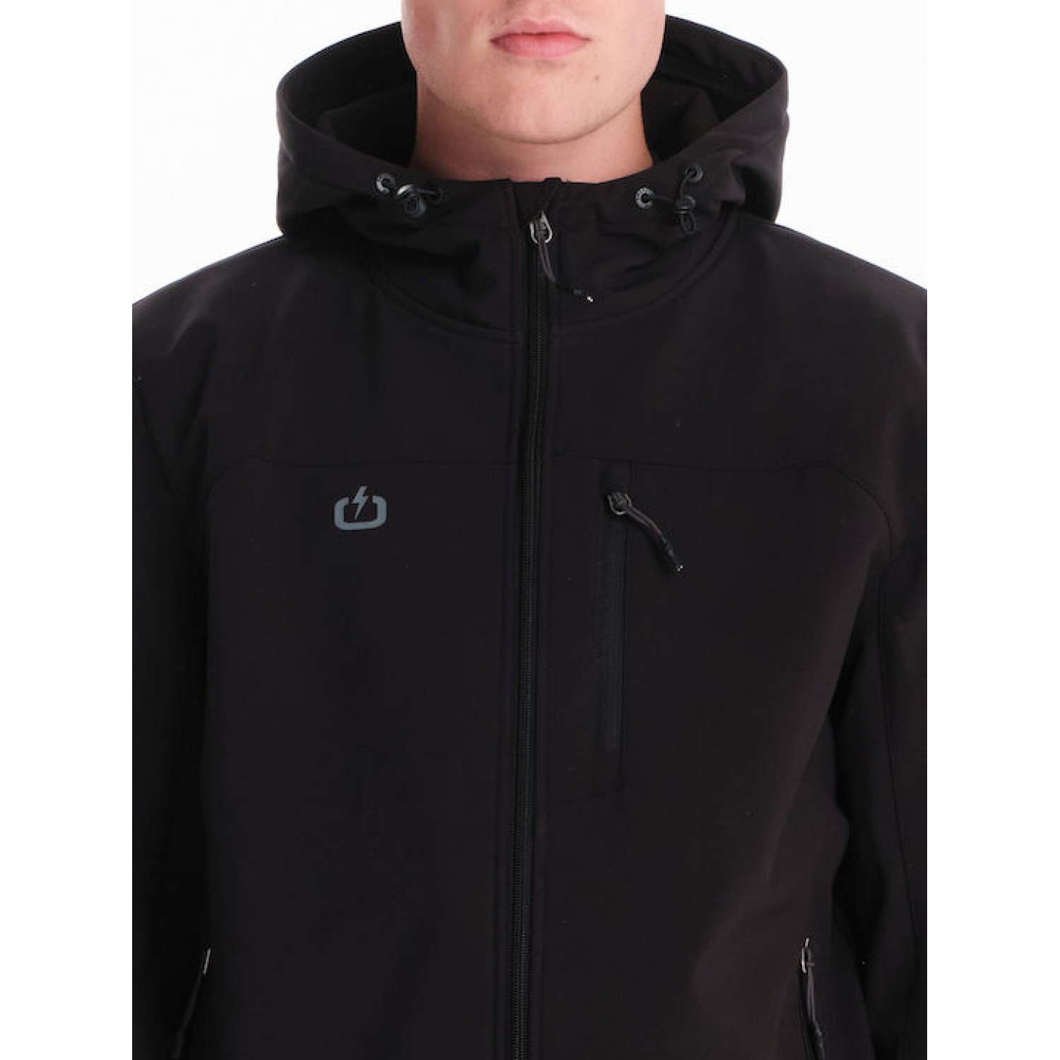 EMERSON ΑΝΔΡΙΚΟ ΜΠΟΥΦΑΝ BONDED ΜΕ ΚΟΥΚΟΥΛΑ 242.EM11.10 Black