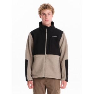 EMERSON ΑΝΔΡΙΚΟ ΜΠΟΥΦΑΝ BONDED SHERPA 2 ΣΤΡΩΣΕΩΝ 242.EM11.21 MILKY WHITE/BLACK 