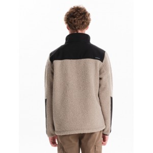 EMERSON ΑΝΔΡΙΚΟ ΜΠΟΥΦΑΝ BONDED SHERPA 2 ΣΤΡΩΣΕΩΝ 242.EM11.21 MILKY WHITE/BLACK 