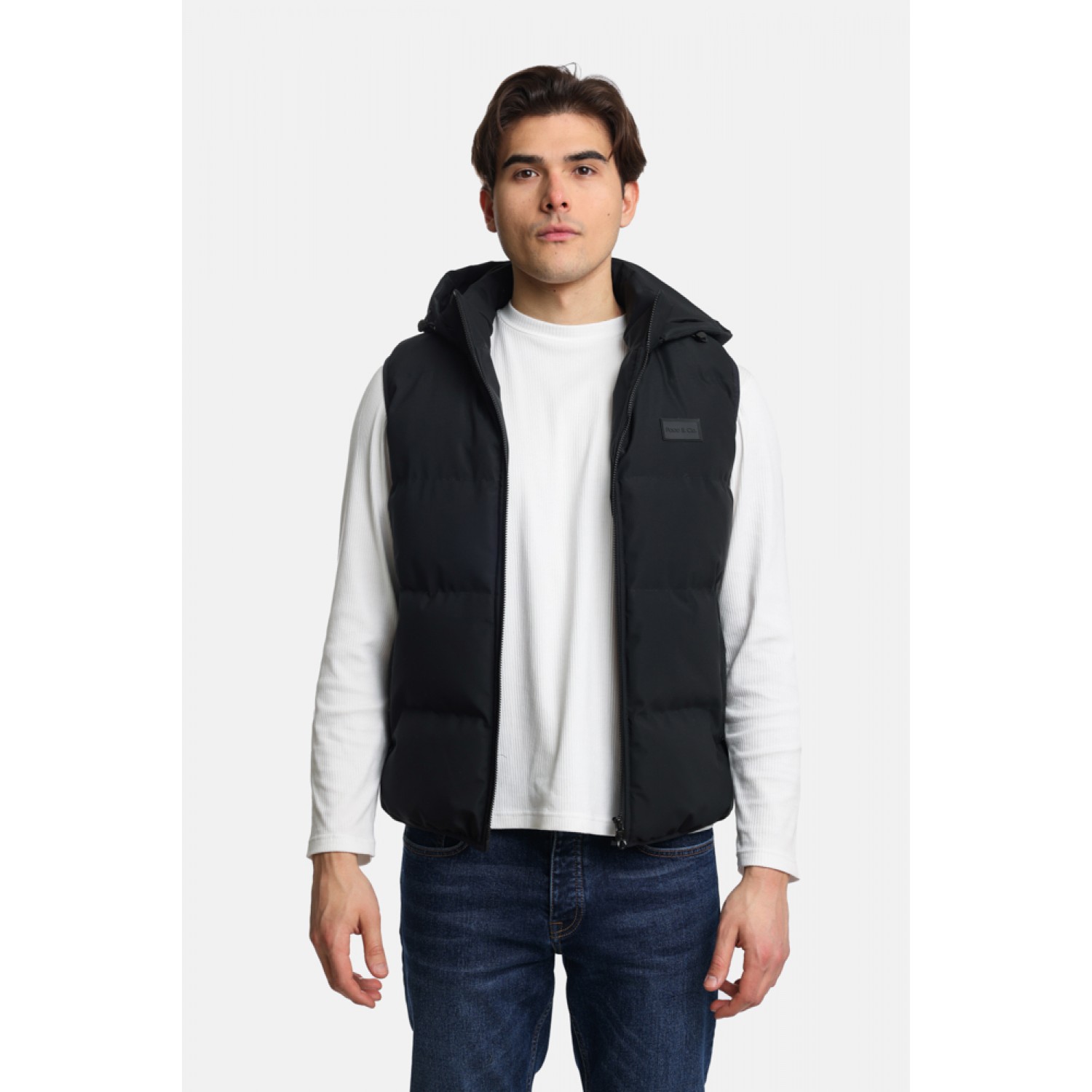 Life Style Butiken Ανδρικό Αμάνικο Μπουφάν LS12498210 Black