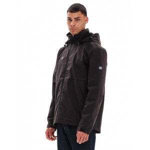 Emerson Ανδρικό Μπουφάν με κουκούλα 232.EM10.27 Black