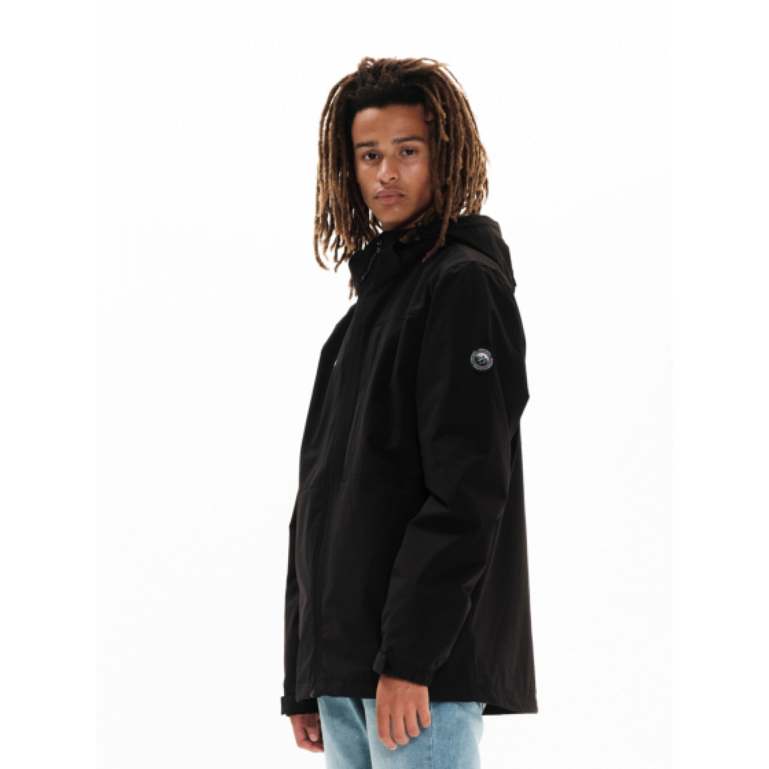 Emerson Ανδρικό Μπουφάν Outdoor με αποσπώμενη κουκούλα 222.EM10.26 Black