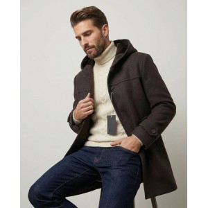 Life Style Butiken Ανδρικό ημίπαλτο LS1304 Καφέ