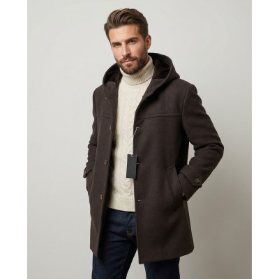 Life Style Butiken Ανδρικό ημίπαλτο LS1304 Καφέ