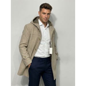 Life Style Butiken Ανδρικό ημίπαλτο LS1304 Μπεζ