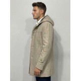 Life Style Butiken Ανδρικό ημίπαλτο LS1304 Μπεζ 4
