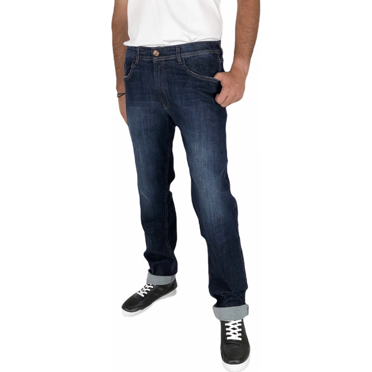 ΑΝΔΡΙΚΟ JEAN ΠΑΝΤΕΛΟΝΙ ΜΕ ΑΝΕΤΗ ΕΦΑΡΜΟΓΗ ΚΑΙ ΕΛΑΣΤΙΚΟ ΥΦΑΣΜΑ BACK2JEAN M8A BLUE