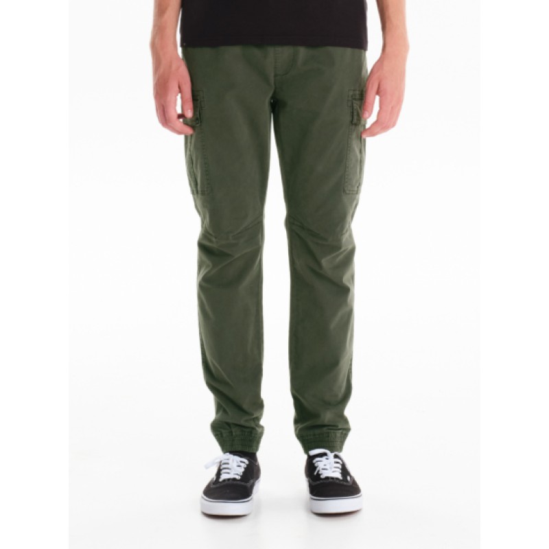EMERSON ΑΝΔΡΙΚΟ ΠΑΝΤΕΛΟΝΙ CARGO CUFFED 242.EM42.07 ARMY GREEN Ανδρικά