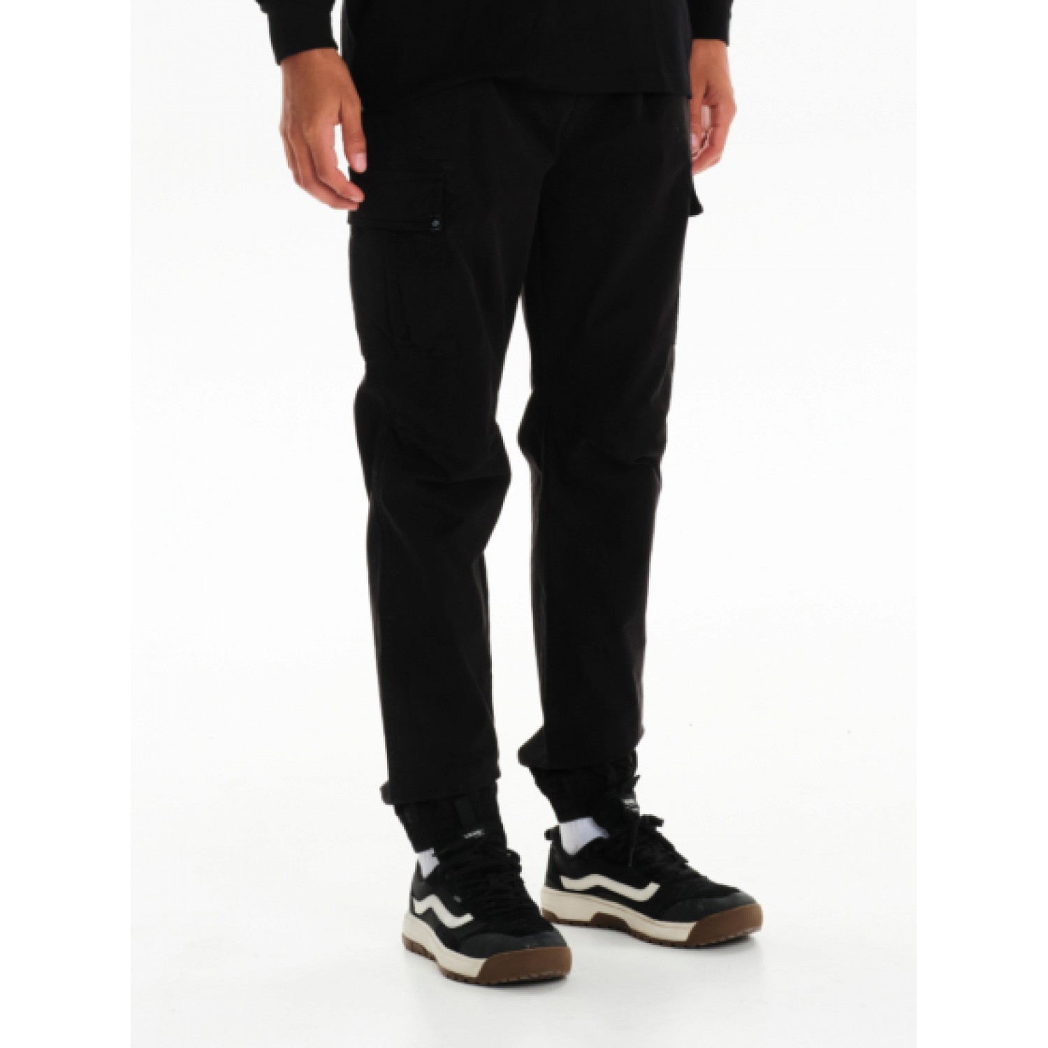 EMERSON ΑΝΔΡΙΚΟ ΠΑΝΤΕΛΟΝΙ CARGO CUFFED 242.EM42.07 Black