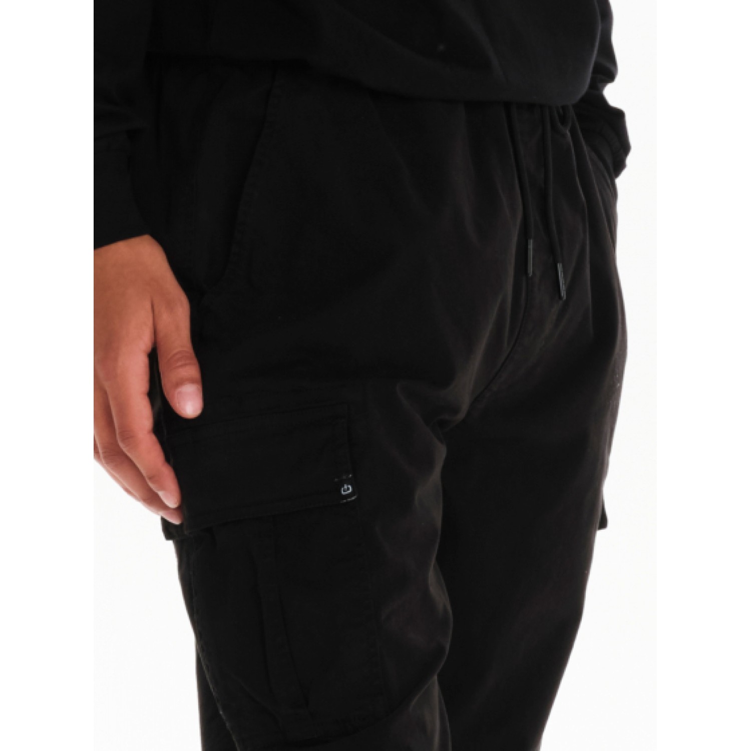 EMERSON ΑΝΔΡΙΚΟ ΠΑΝΤΕΛΟΝΙ CARGO CUFFED 242.EM42.07 Black