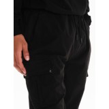 EMERSON ΑΝΔΡΙΚΟ ΠΑΝΤΕΛΟΝΙ CARGO CUFFED 242.EM42.07 Black 5