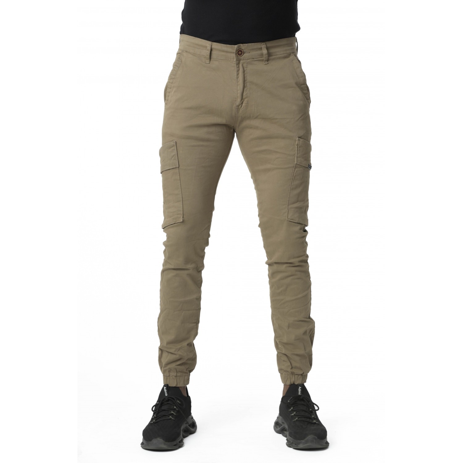 Life Style Butiken Ανδρικό Cargo παντελόνι LS1380 Πουρο