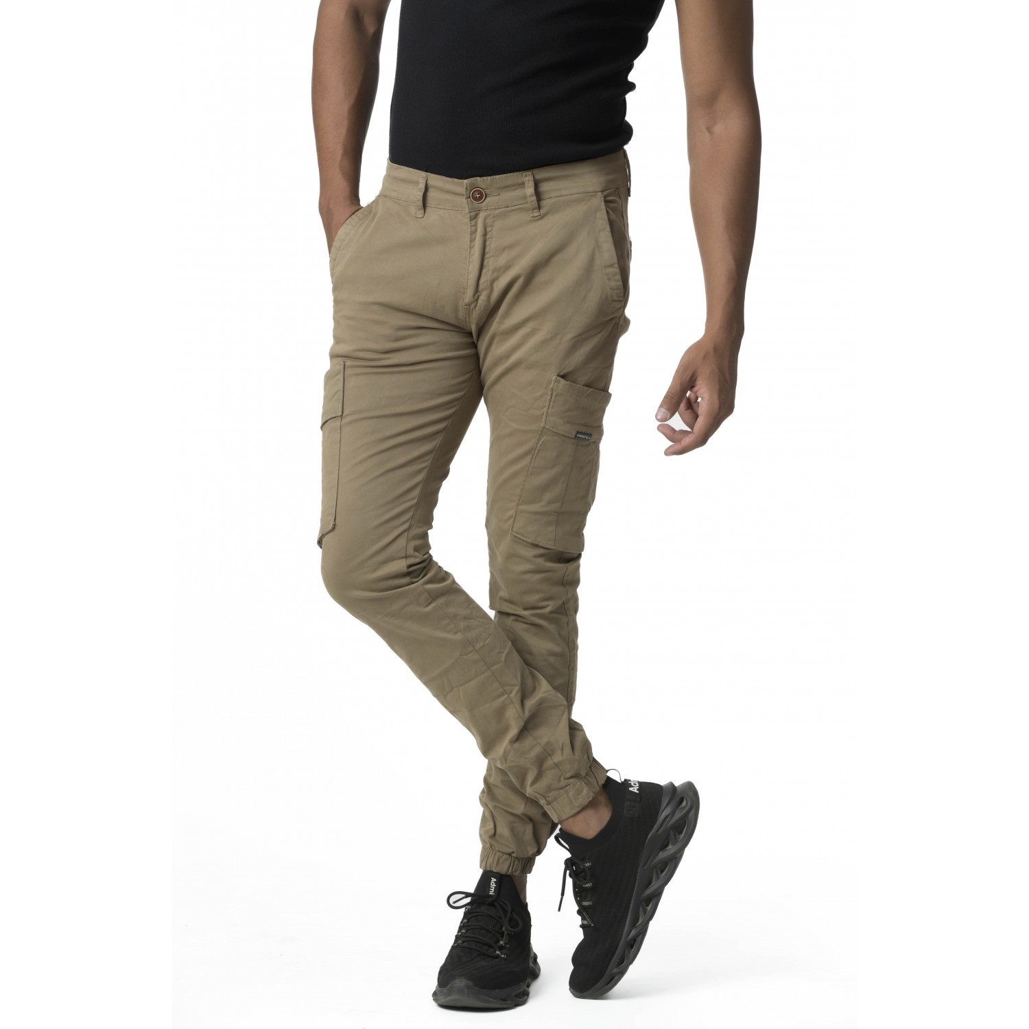 Life Style Butiken Ανδρικό Cargo παντελόνι LS1380 Πουρο