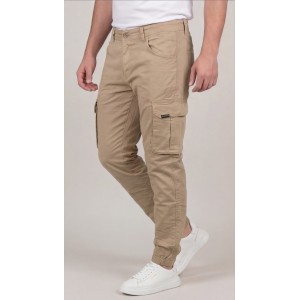 Life Style Butiken Ανδρικό Cargo παντελόνι LS1360 Ταμπά