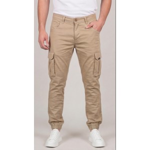 Life Style Butiken Ανδρικό Cargo παντελόνι LS1360 Ταμπά