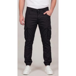 Life Style Butiken Ανδρικό Cargo παντελόνι LS1360 Black