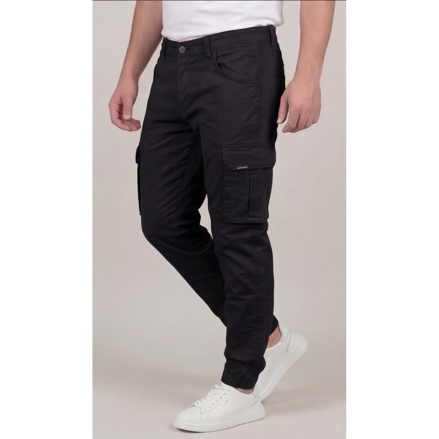 Life Style Butiken Ανδρικό Cargo παντελόνι LS1360 Black