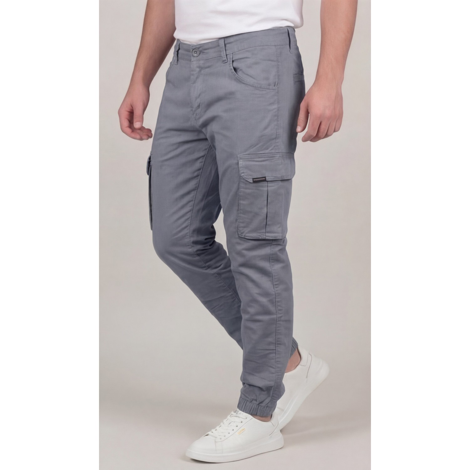 Life Style Butiken Ανδρικό Cargo παντελόνι LS1360 Γκρι