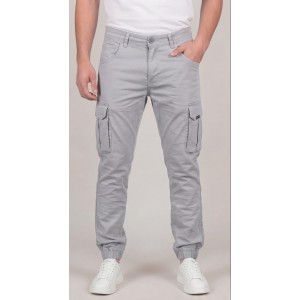 Life Style Butiken Ανδρικό Cargo παντελόνι LS1360 Γκρι Πάγου