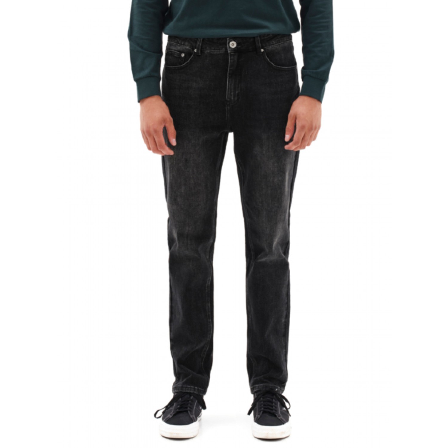 Emerson Ανδρικό Jean Παντελόνι 232.EM44.107 Black Κανονική Εφαρμογή