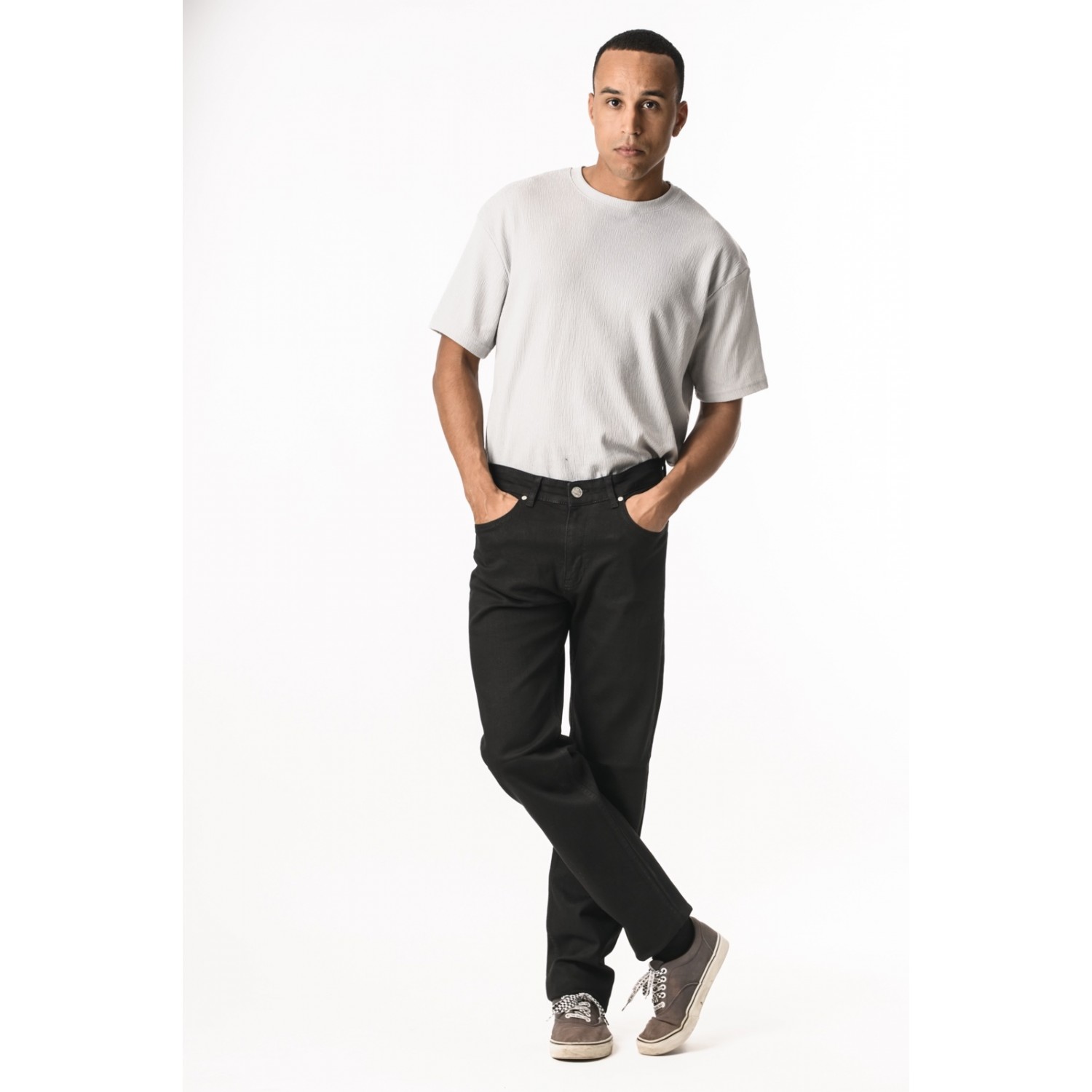 Life Style Butiken Ανδρικό Παντελόνι Jean LS1517 Black Άνετη Εφαρμογή 