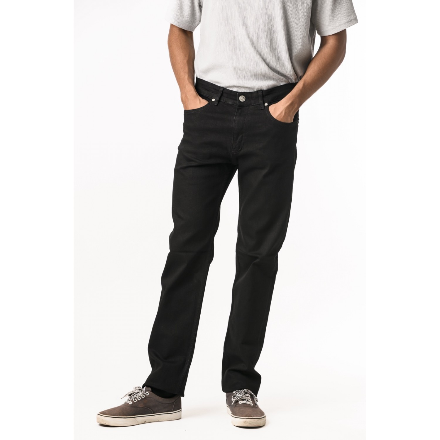 Life Style Butiken Ανδρικό Παντελόνι Jean LS1517 Black Άνετη Εφαρμογή 