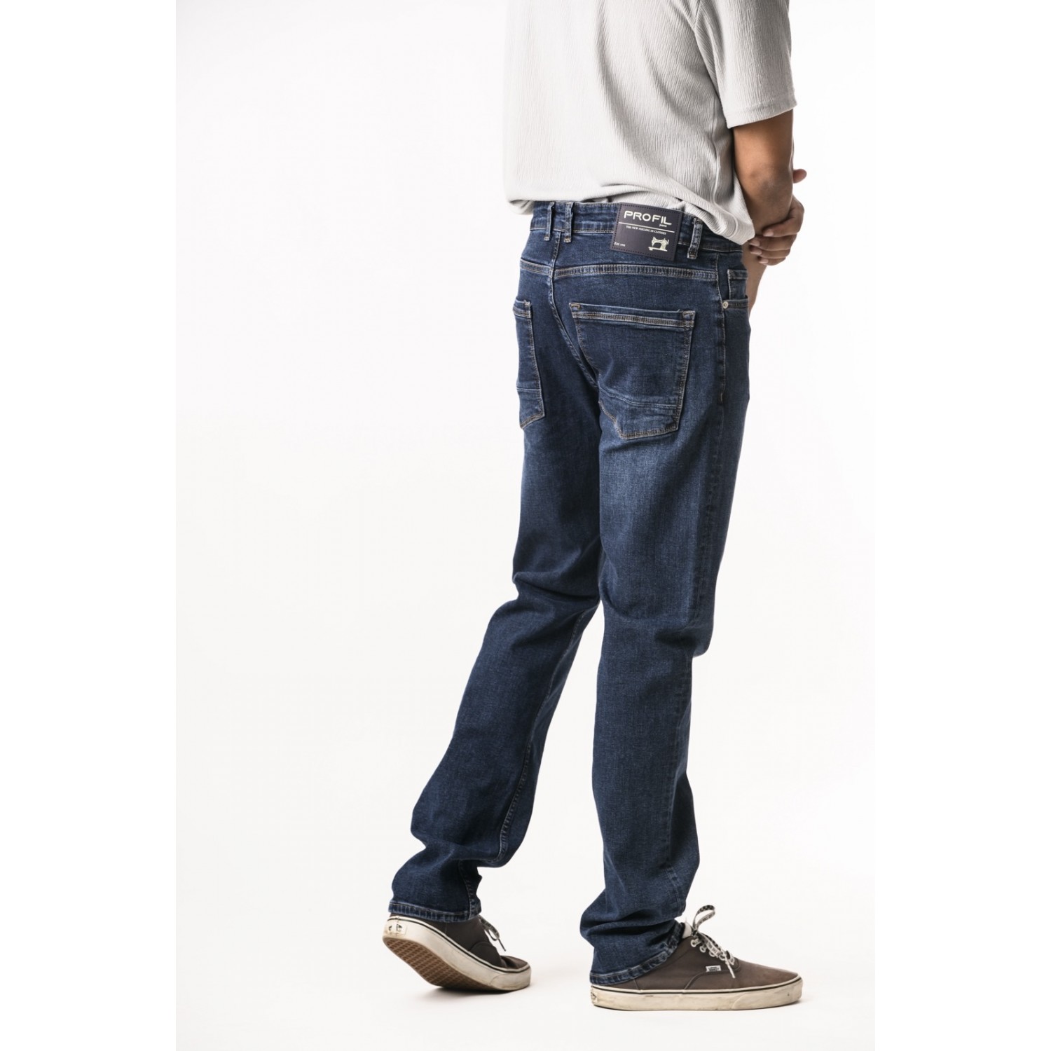 Life Style Butiken Ανδρικό Παντελόνι Jean LS1518 Μπλε Άνετη Εφαρμογή