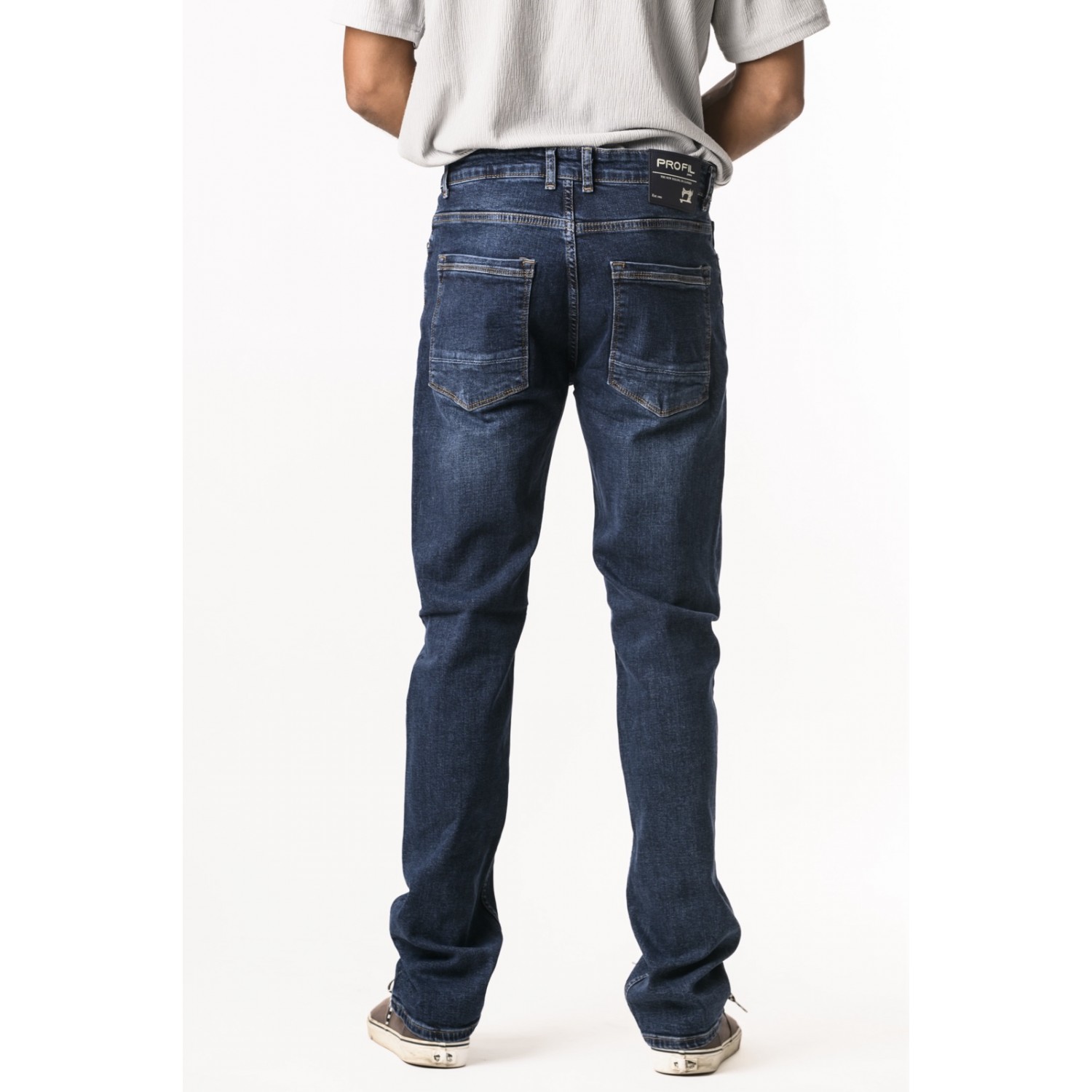 Life Style Butiken Ανδρικό Παντελόνι Jean LS1518 Μπλε Άνετη Εφαρμογή