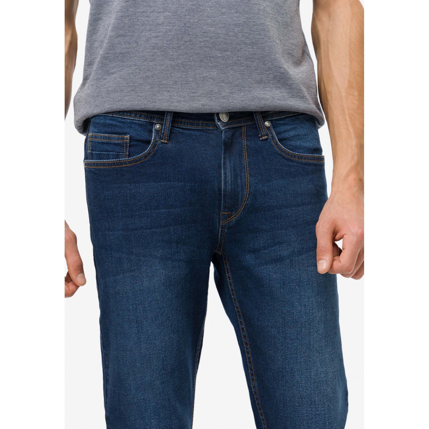 Life Style Butiken Ανδρικό Παντελόνι Jean LS110035002 Μπλε Άνετη Εφαρμογή