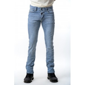 Life Style Butiken 730 Μπλε Ανδρικό Jean παντελόνι ξεβαμμένο Comfort Fit