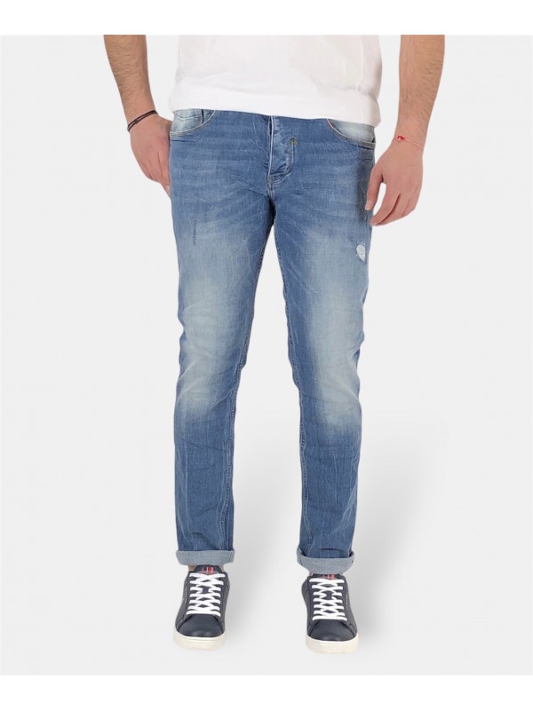 Ανδρικό slim Jean παντελόνι Profil 535 Μπλε