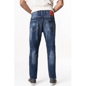 Life Style Butiken Ανδρικό Παντελόνι Jean Loose Fit LS1205 Μπλε