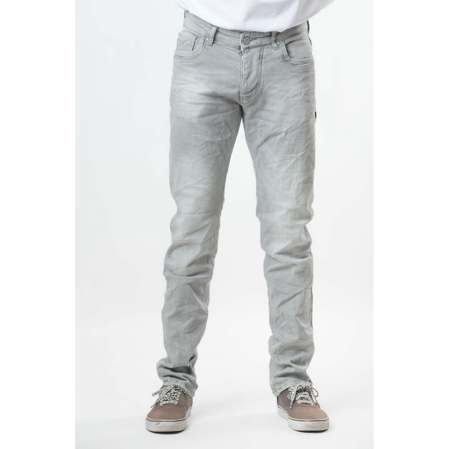 Life Style Butiken Ανδρικό Παντελόνι Jean LS1705 Γκρι 