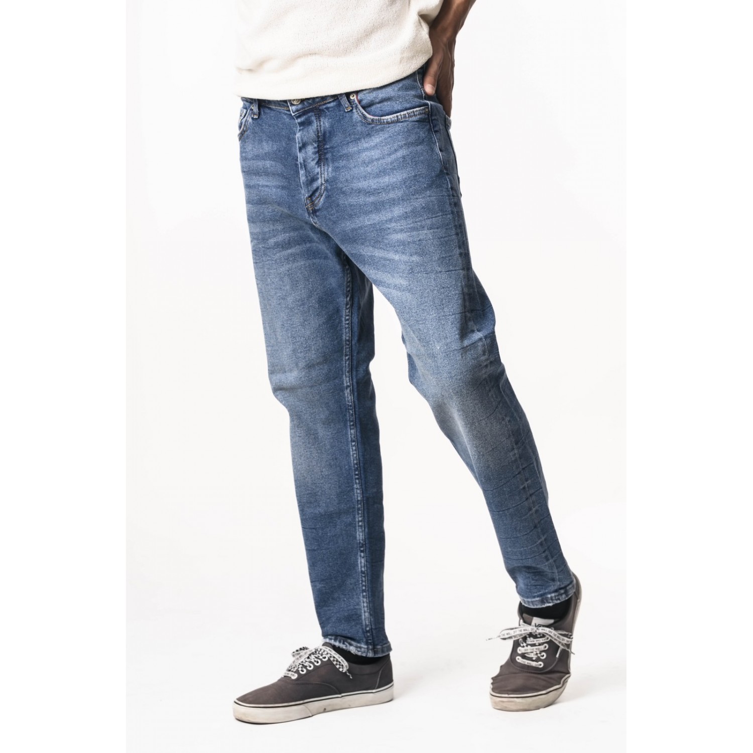 Life Style Butiken Ανδρικό Παντελόνι Jean LS1210 Μπλε