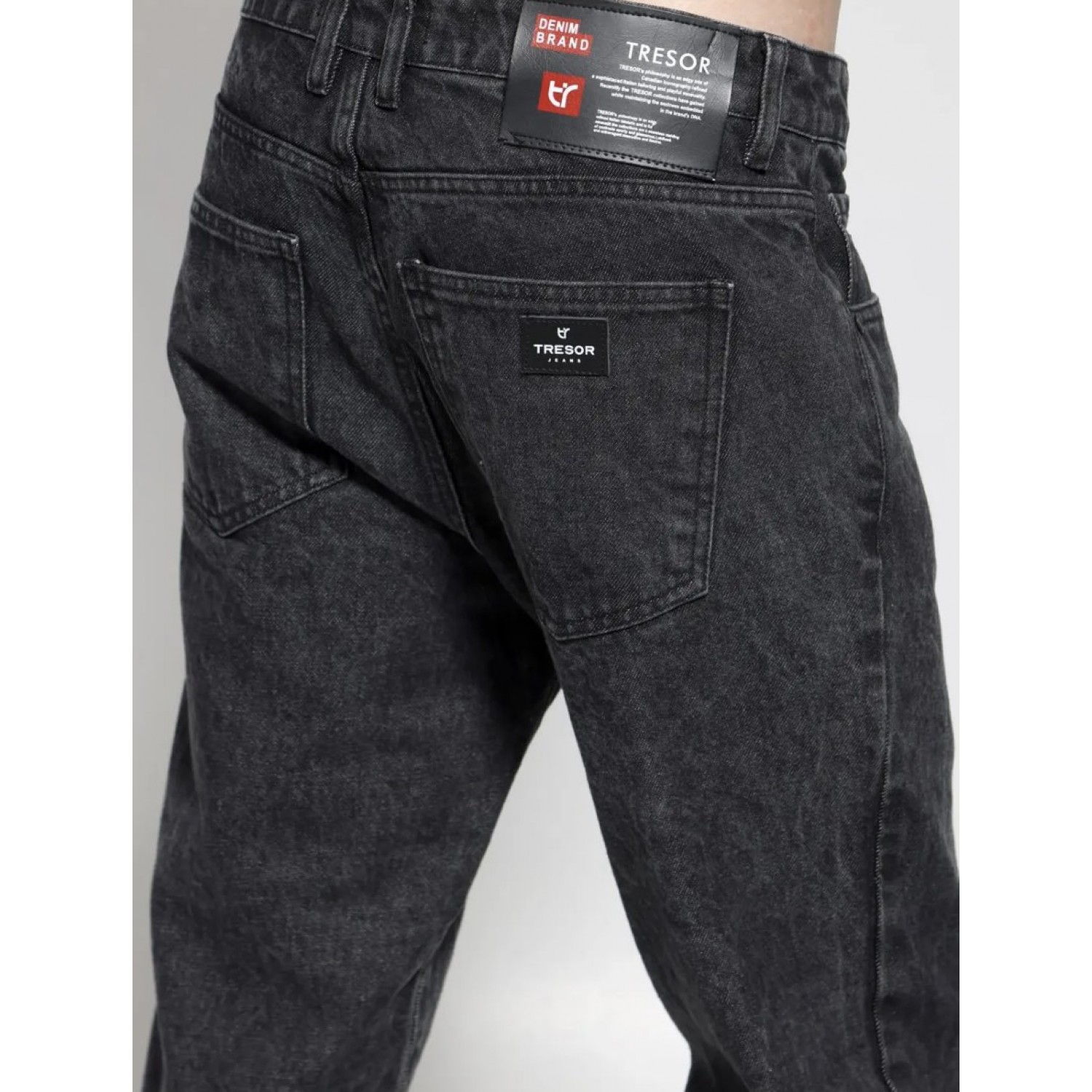 Life Style Butiken Ανδρικό Jean παντελόνι LS15437 Black