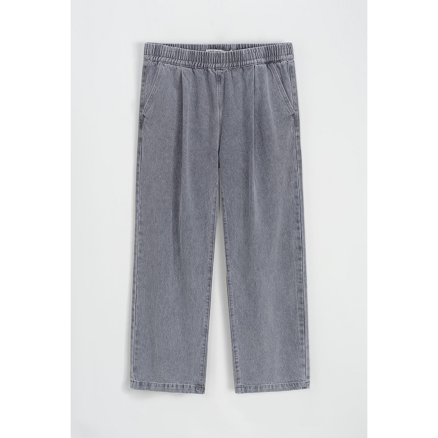 Life Style Butiken Ανδρικό Jean Παντελόνι Baggy LS14954 Γκρι