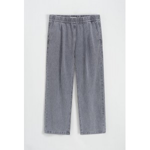 Life Style Butiken Ανδρικό Jean Παντελόνι Baggy LS14954 Γκρι