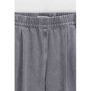 Life Style Butiken Ανδρικό Jean Παντελόνι Baggy LS14954 Γκρι