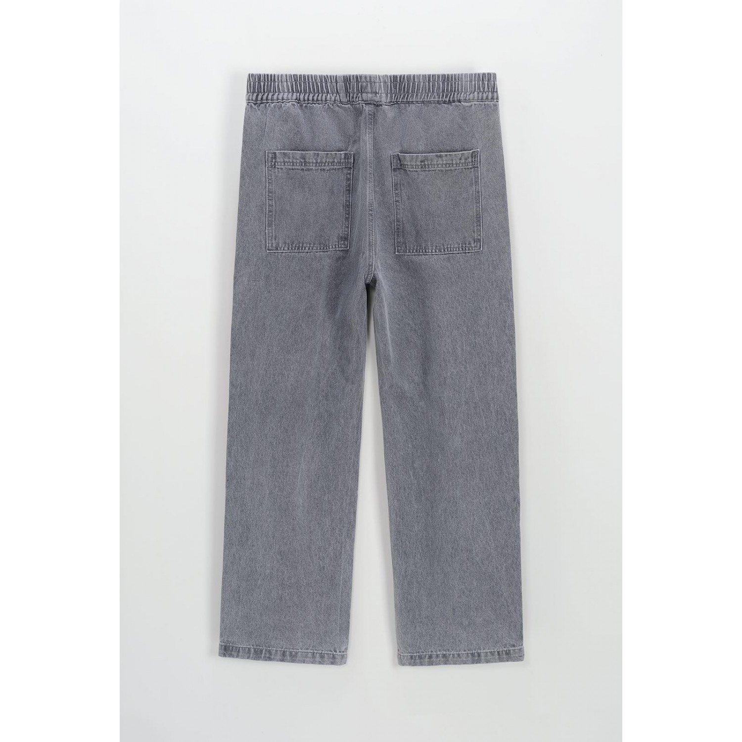 Life Style Butiken Ανδρικό Jean Παντελόνι Baggy LS14954 Γκρι